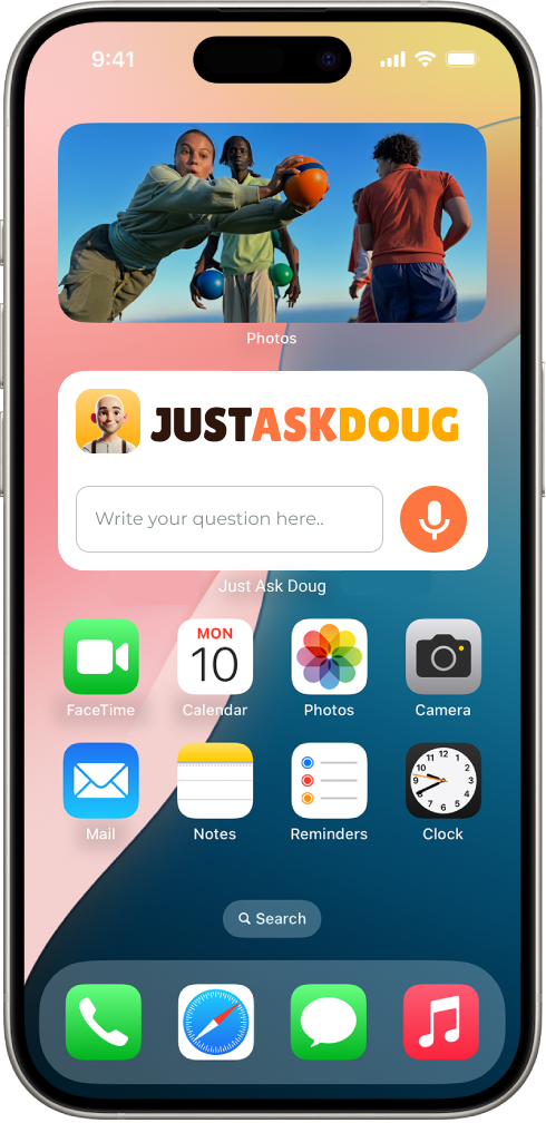 Just Ask Doug iPhone App Preview